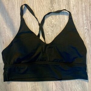 Elegant Black Sports Bra